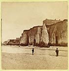 Cliffs and Clifton Baths [Stereoview Goodman 1860s]